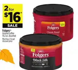 Dollar General Folgers Ground Coffee offer