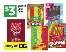 Dollar General Assorted Candy Canes offer