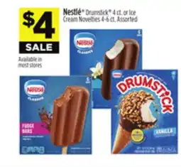 Dollar General Nestle Drumstick 4 ct. or Ice Cream Novelties 4-6 ct offer