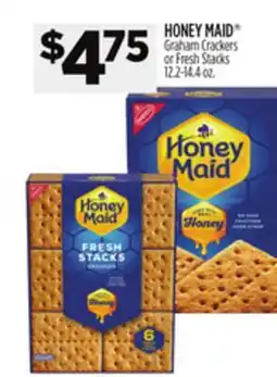 Dollar General HONEY MAID Graham Crackers or Fresh Stacks offer