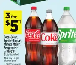 Dollar General Coca-Cola , Sprite , Fanta , Minute Maid , Seagram's or Barq's offer