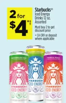 Dollar General Starbucks Iced Energy Drinks offer