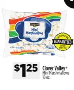 Dollar General Clover Valley Mini Marshmallows offer