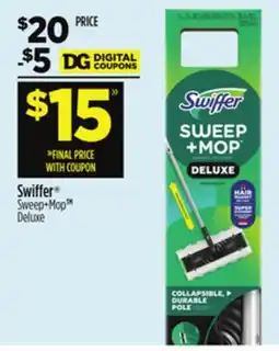 Dollar General Swiffer Sweep + Mop Deluxe offer