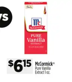 Dollar General McCormick Pure Vanilla Extract offer