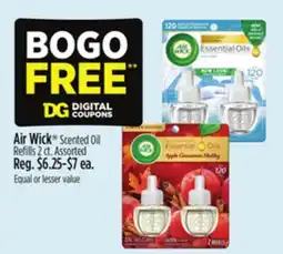 Dollar General Air Wick Scented Oil Refills offer