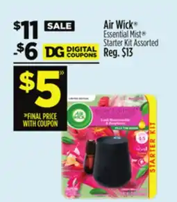 Dollar General Air Wick Essential Mist Starter Kit offer
