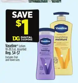 Dollar General Vaseline Lotion offer