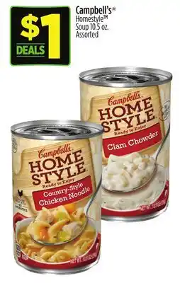 Dollar General Campbell's Homestyle TM Soup offer