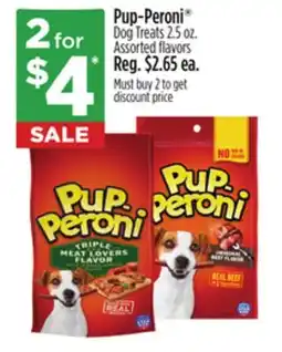 Dollar General Pup-Peroni Dog Treats offer