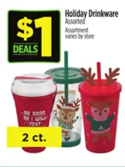 Dollar General Holiday Drinkware offer