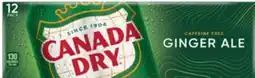 Target Canada Dry & more 12-pk. soda offer