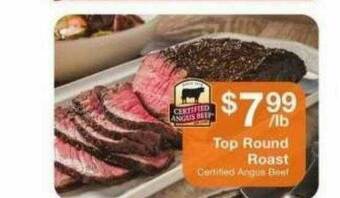 Fairway Store Market Top Round Roast offer