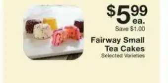 Fairway Store Market Fairway Small Tea Cakes offer