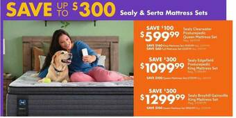 Big Lots Sealy & Serta Mattress Sets offer