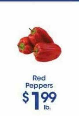 Price Rite Red Peppers offer