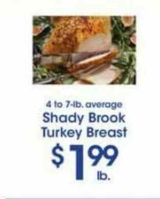 Price Rite Shady Brook Turkey Breast offer