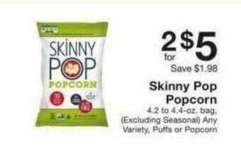 Fairway Store Market Skinny Pop Popcorn offer