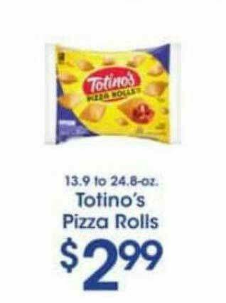 Price Rite Totinos Pizza Rolls offer