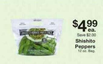 Fairway Store Market Shishito Peppers offer
