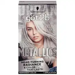 Walgreens Metallics Permanent Hair Color offer