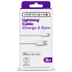 Walgreens USB-A to Lightning PVC Cable 3 FT offer