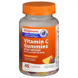 Walgreens Vitamin C 750 mg Gummies (15 days) offer
