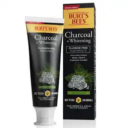 Walgreens Toothpaste, Natural Flavor, Charcoal Fluoride-Free Toothpaste Zen Peppermint offer