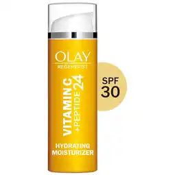 Walgreens Vitamin C + Peptide 24 Face Moisturizer, SPF 30 Citrus offer