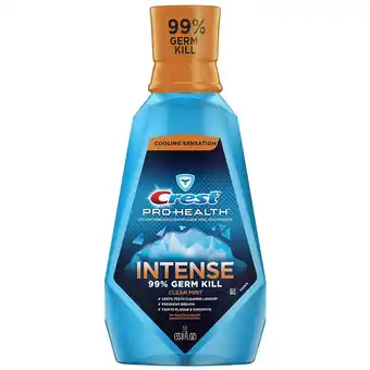 Walgreens Intense Mouthwash/Mouth Rinse, 99% Germ Kill, Antigingivitis & Antiplaque Clean Mint offer