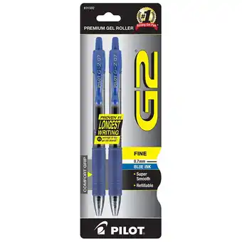 Walgreens Premium Retractable Gel Ink Rolling Ball Pens Fine 0.7 mm offer