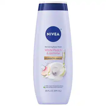Walgreens Refreshing Body Wash with Nourishing Serum White Peach and Jasmine offer