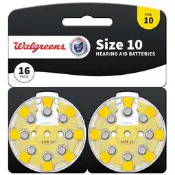 Walgreens Hearing Aid Batteries, Zero Mercury #10 10 offer