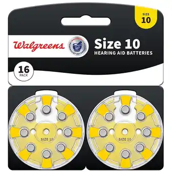 Walgreens Hearing Aid Batteries, Zero Mercury #10 10 offer
