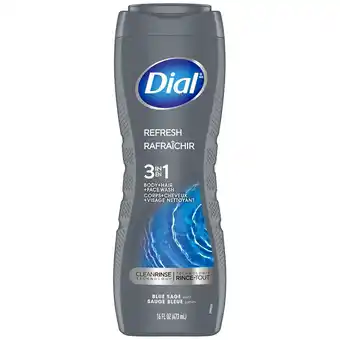 Walgreens Men 3 in 1 Body Wash Blue Sage offer
