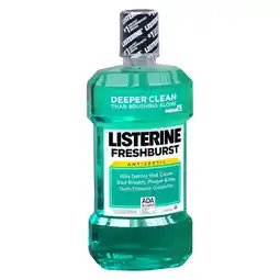 Walgreens Antiseptic Mouthwash Fresh Burst offer