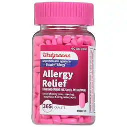Walgreens Allergy Relief Diphenhydramine Caplets offer