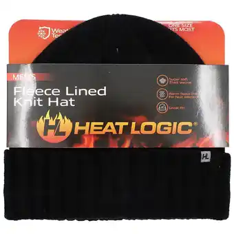 Walgreens Fleece Lined Knit Hat with Cuff offer