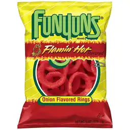 Walgreens Onion Flavored Rings Flamin' Hot offer