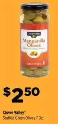 Clover Valley Stuffed Green Olives