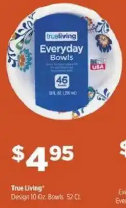 Dollar General True Living Design Bowls offer