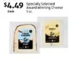 Aldi Specially Selected Award Winning Cheese offer