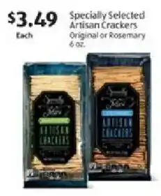 Aldi Specially Selected Artisan Crackers offer