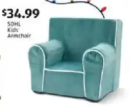 Aldi SOHL Kids Armchair offer