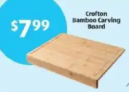 Aldi Crofton Bamboo Carving Board offer