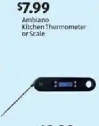 Aldi Ambiano Kitchen Thermometer or Scale offer