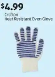 Aldi Crofton Heat Resistant Oven Glove offer