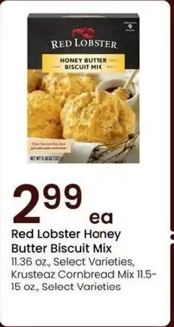 Albertsons Red Lobster Honey Butter Biscuit Mix offer