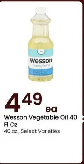Wesson Vegetable Oil