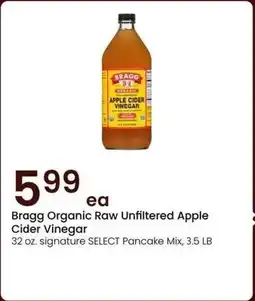 Albertsons Bragg Organic Raw Unfiltered Apple Cider Vinegar offer